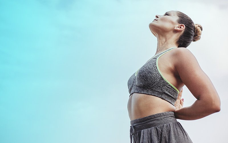 entrena la respiración deportiva